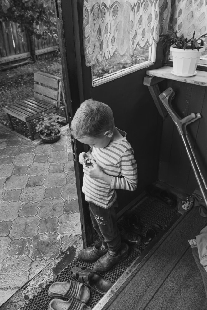 В деревне...