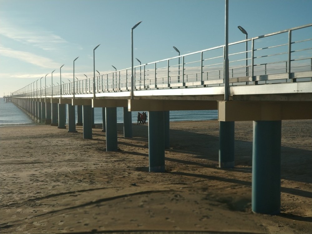 Анапа пирс от военного городка