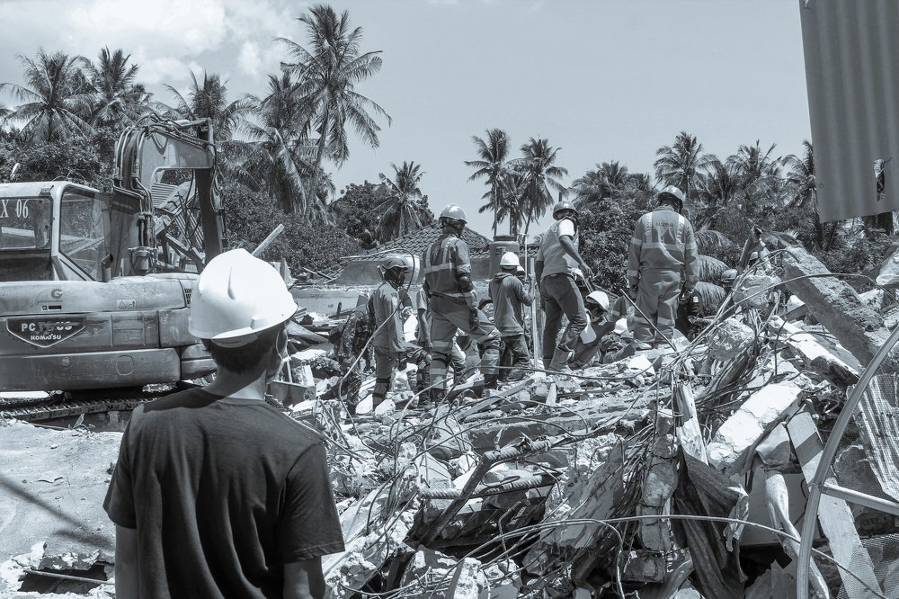 Lombok earthquake disaster