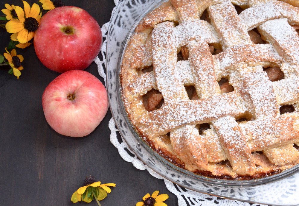 яблочный пирог