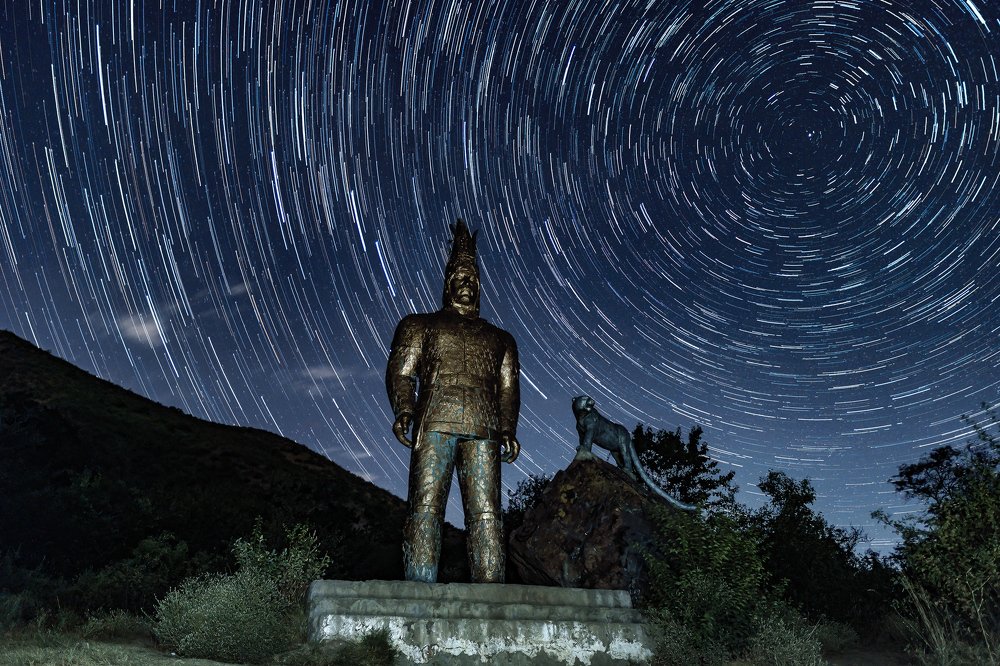 Сакский воин