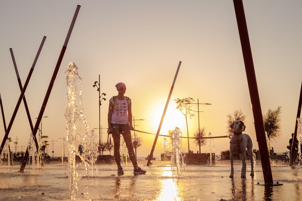 На закате с лучшим другом