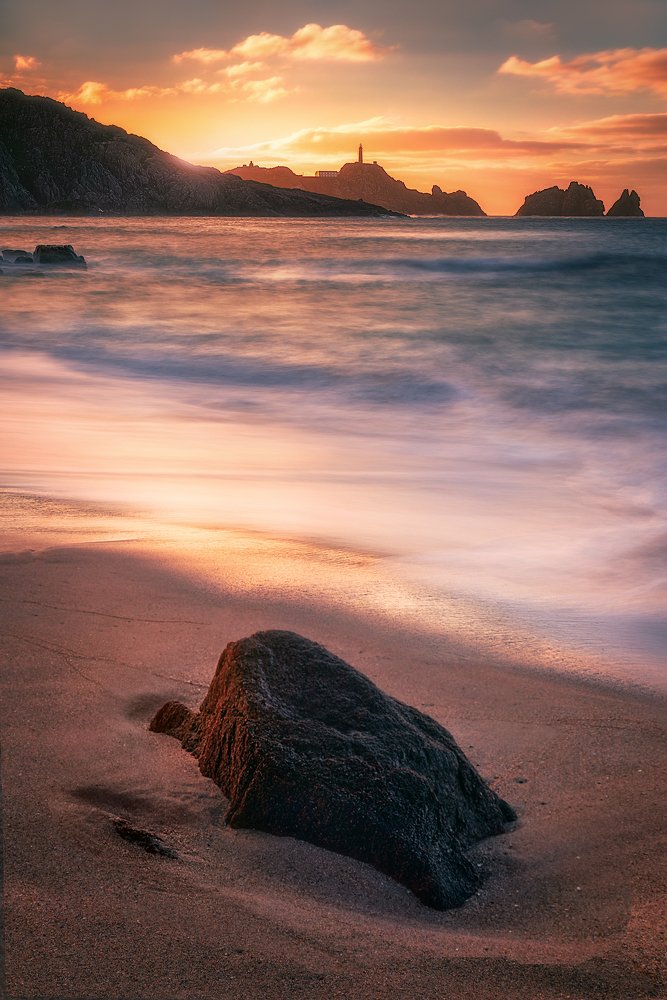 Sunset at Cabo Vilán (Camariñas)