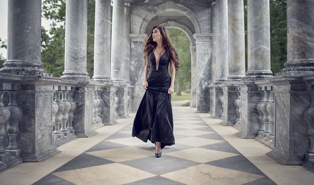 В Екатерининском парке. город Пушкин