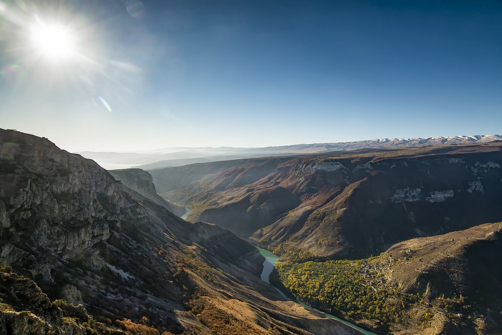 Осень в Сулакском каньоне