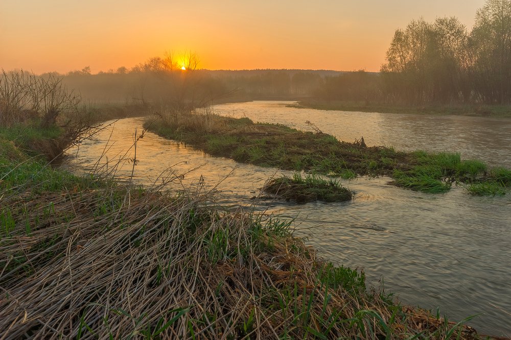 Рассвет на р.Иргина