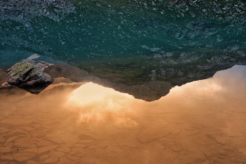 Закат на Софийских озерах