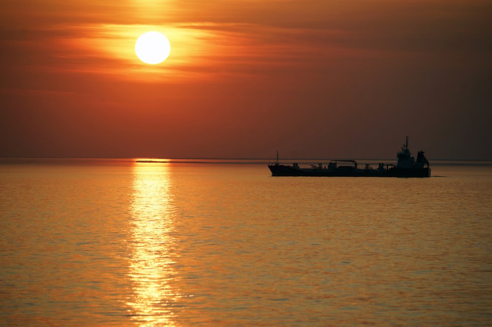 Закат над Балтикой