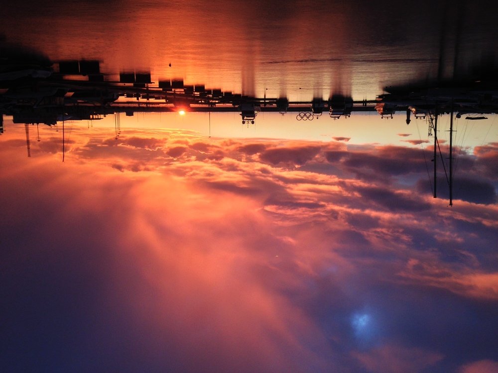 Зимний закат