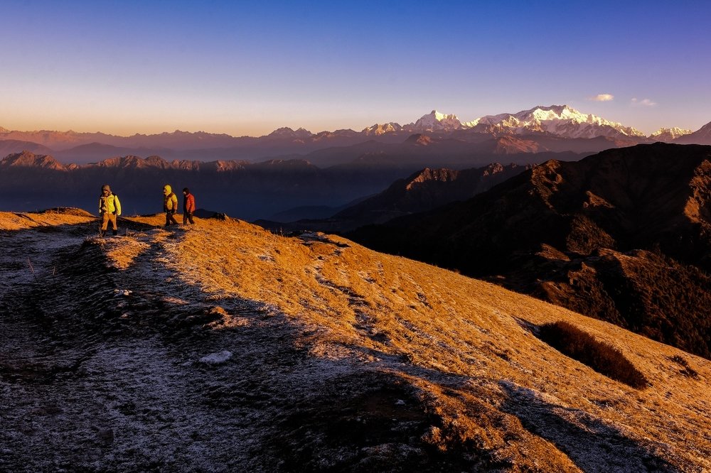 Travellers on the Mountain