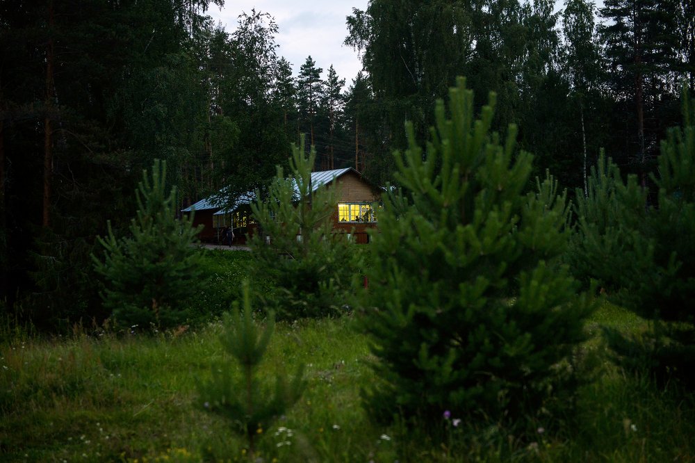 Закат в костромской области