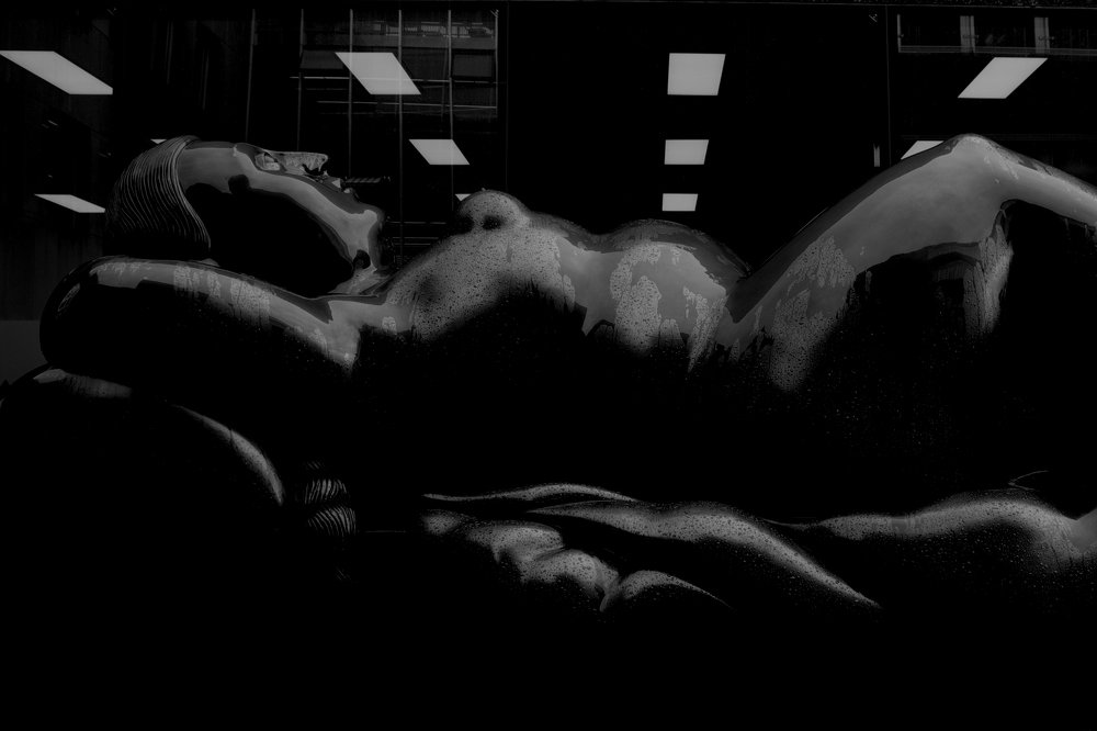 Отдыхающая дама