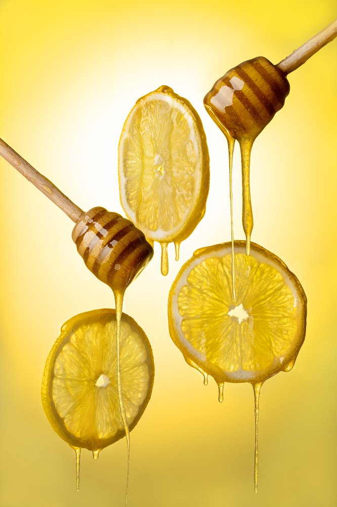 Lemon and honey.