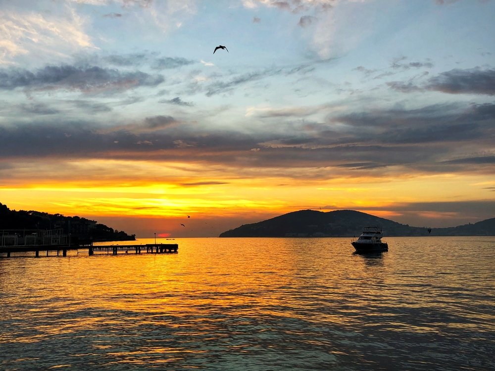 Закат на Принцевых островах