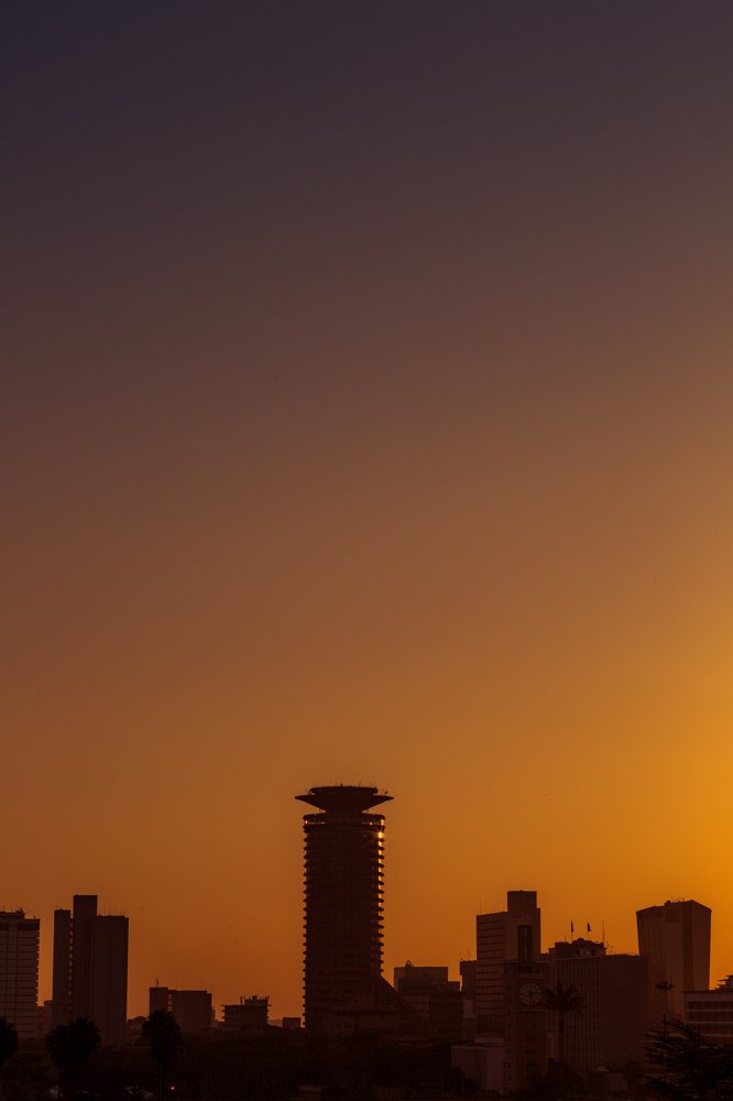 Sunrise Kenyatta International conference Centre towers