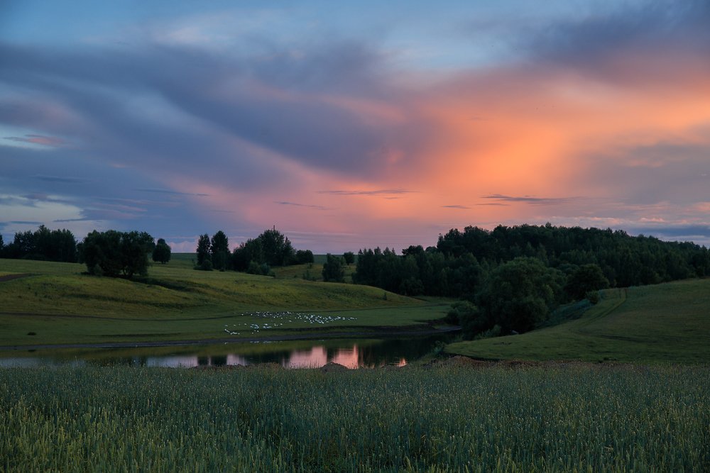 Тлеющие облака