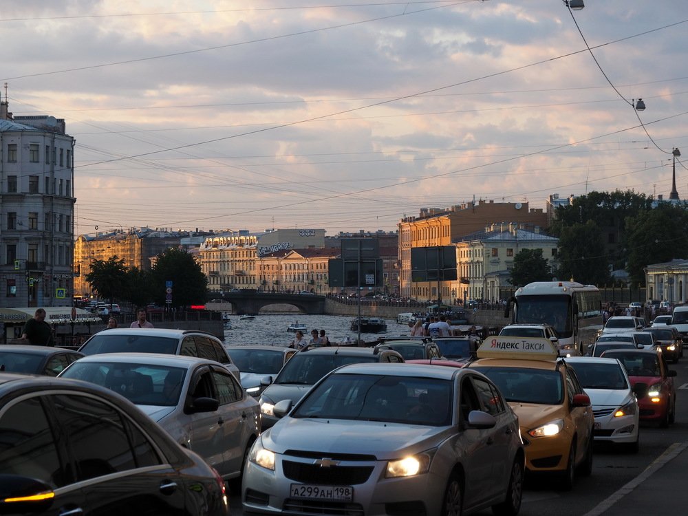 Закат на Невском