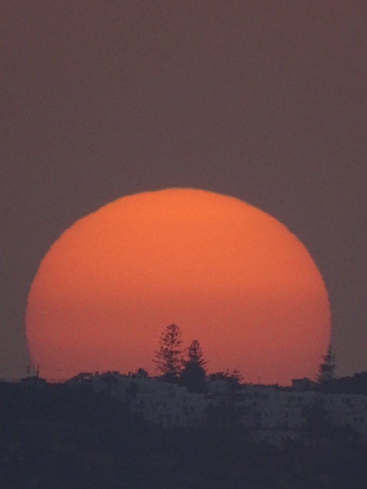 закат на Крите