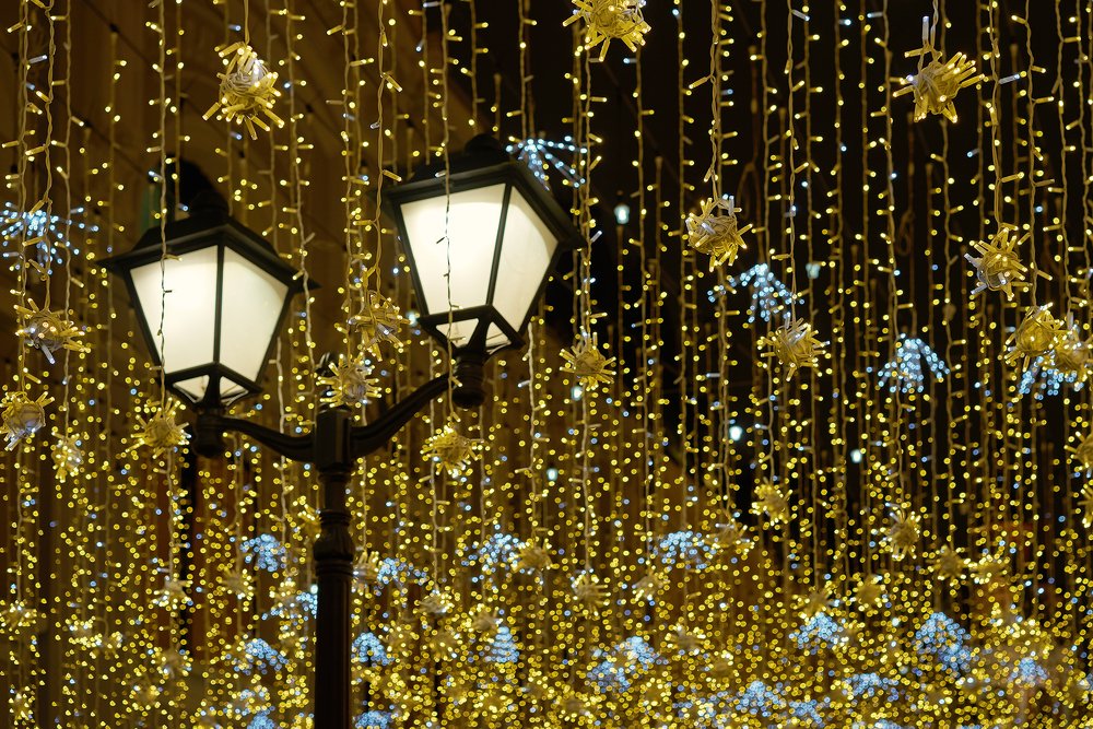 Evening illumination.