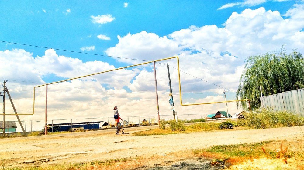 В деревне у бабушки