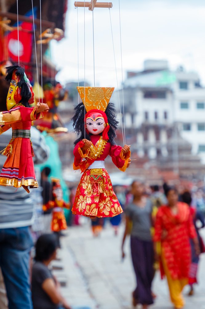LIVING GODDESS KUMARI DOLL