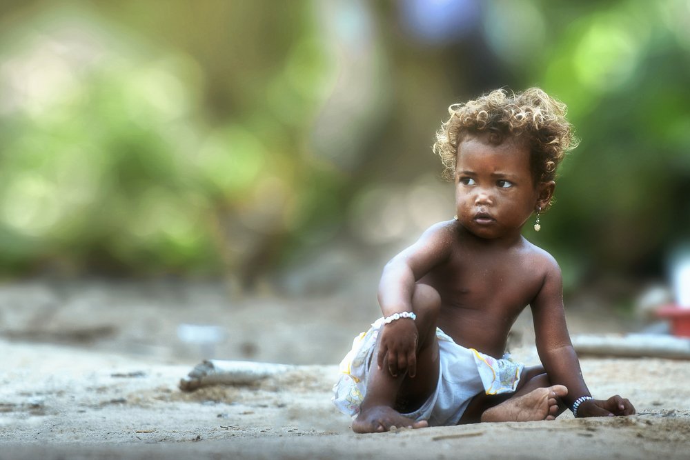 An aboriginal kid