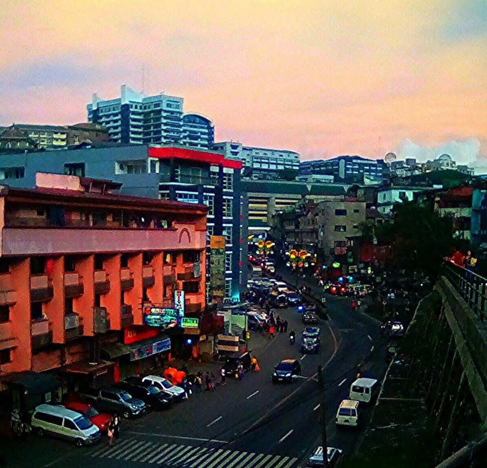 Sunset Upon the University of Baguio