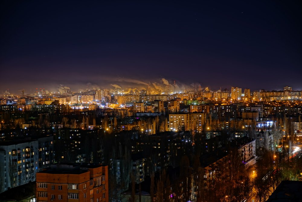 Ночной Липецк