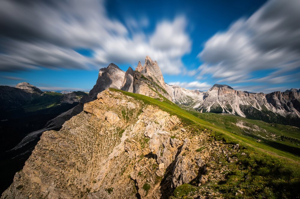 Seceda in the clouds
