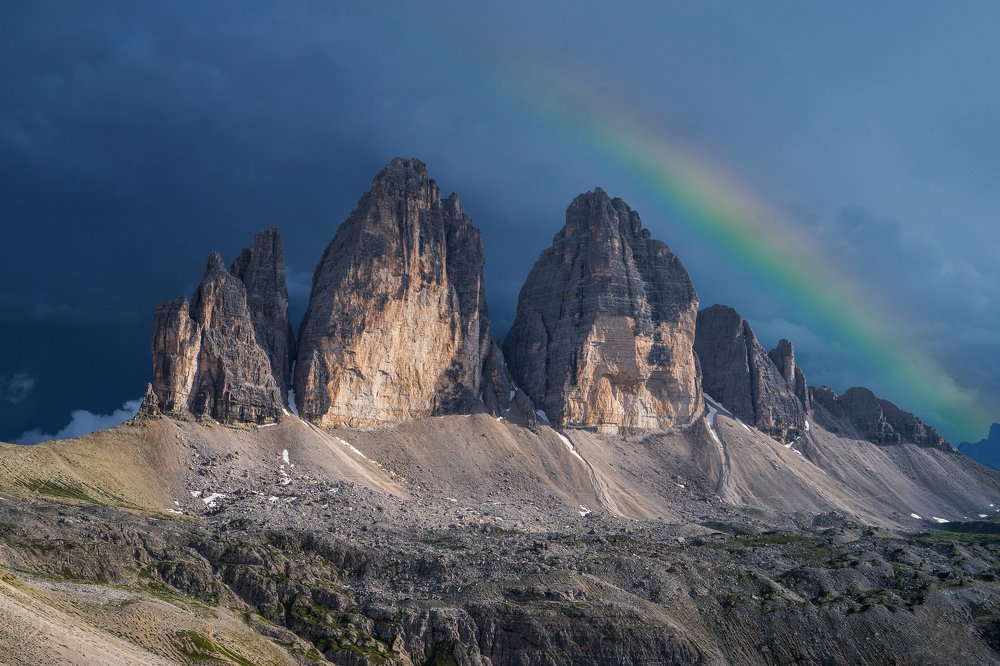 After the storm Tre Cime