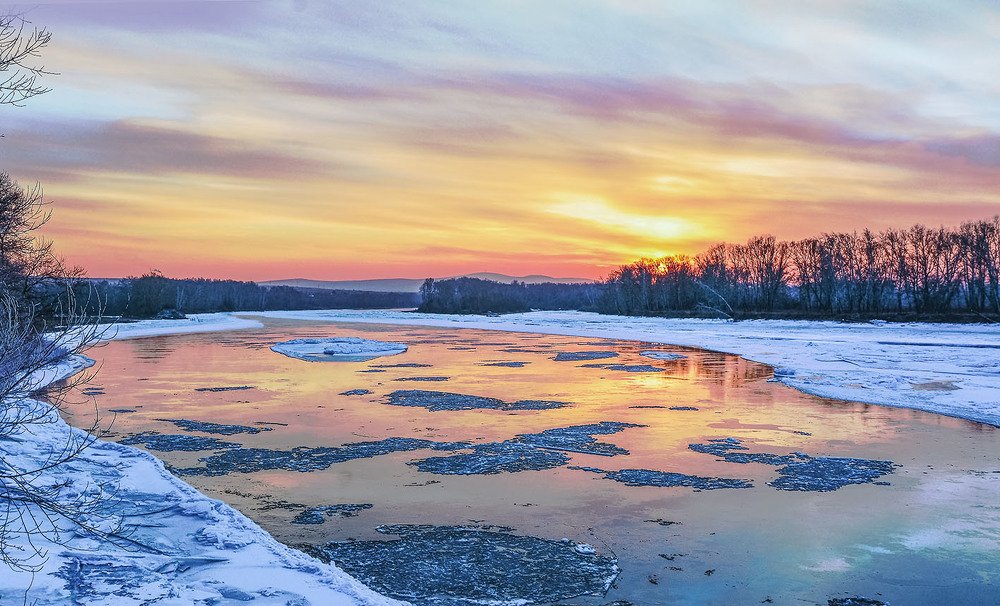 Весна на Абакане.