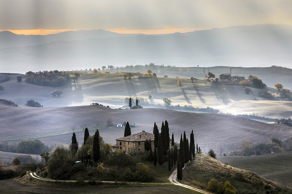 Восход в Тоскане