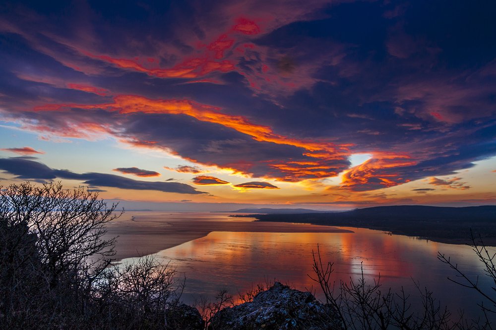 Закат на Балатоне