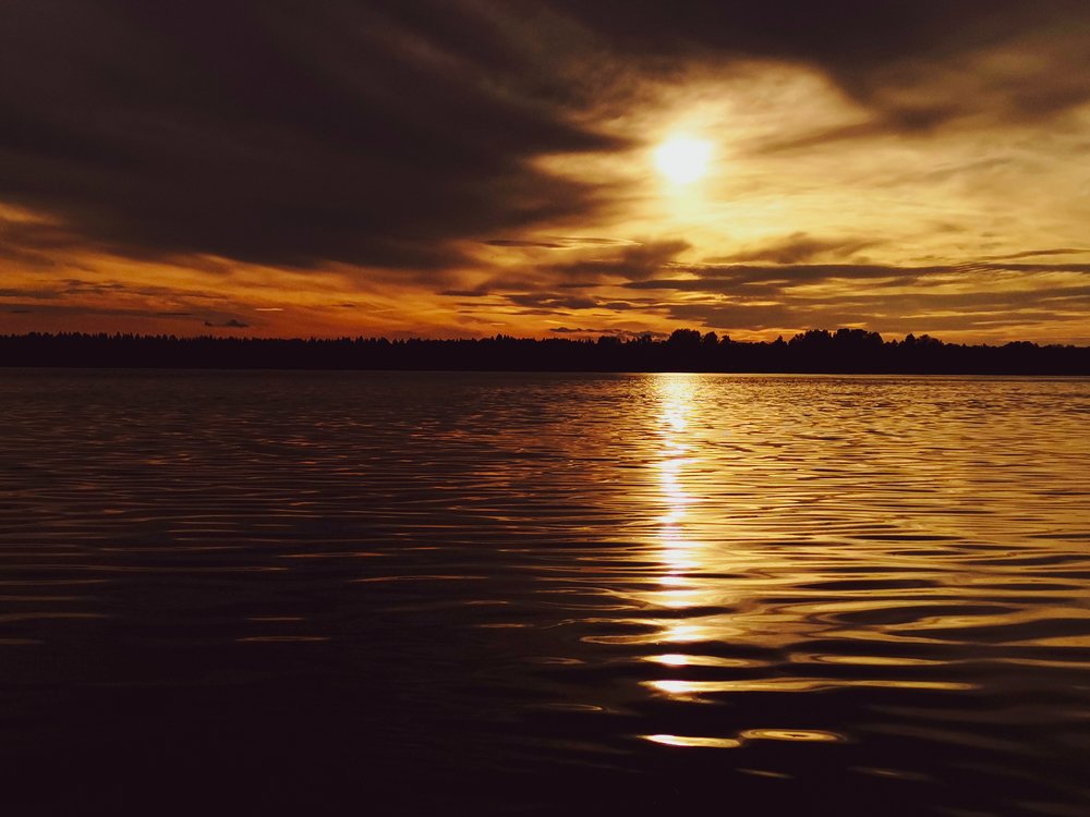 Шоколадный закат