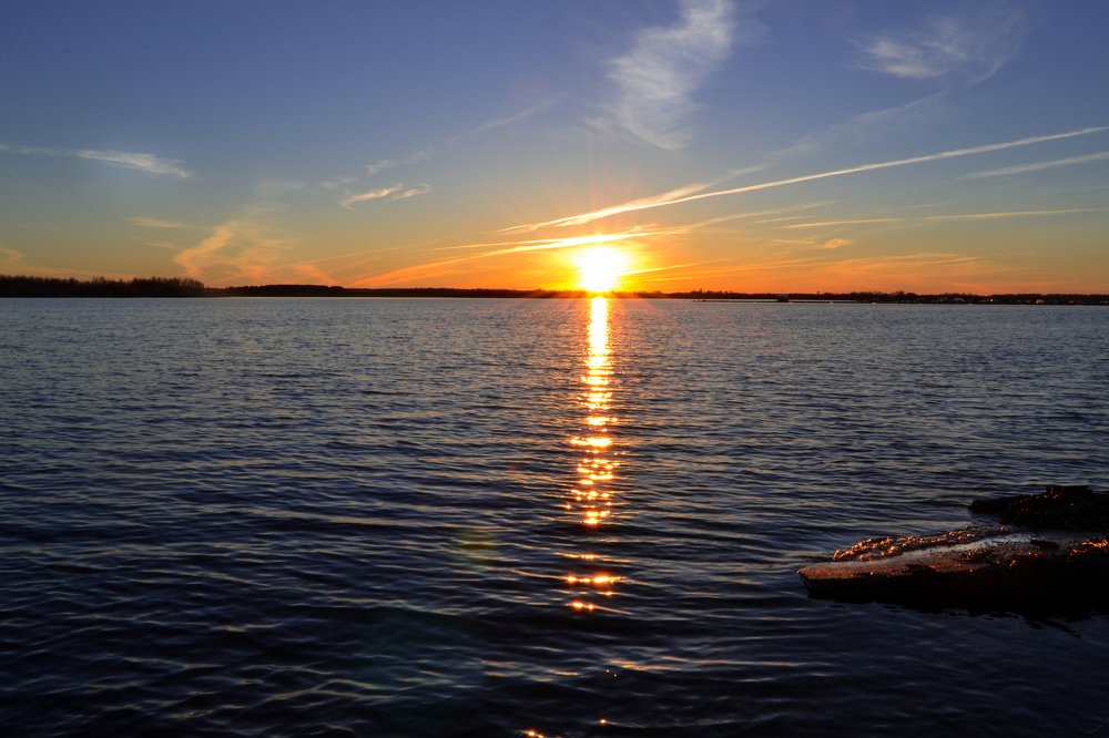 Вечер.Кама.Закат