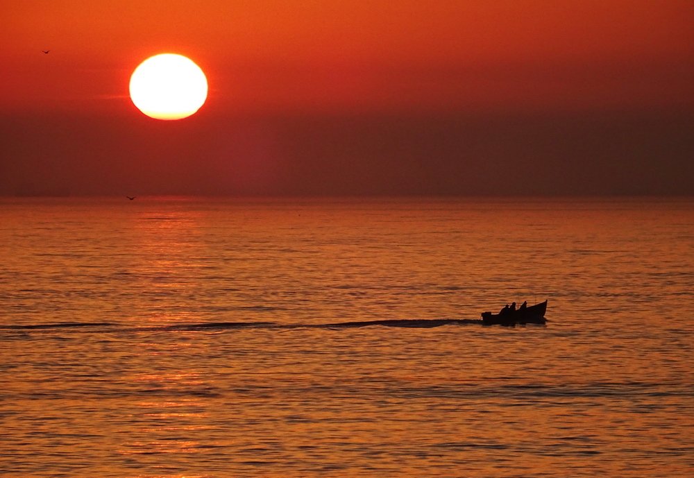Sunrise at the Black Sea (Constanta - Romania - Europe)
