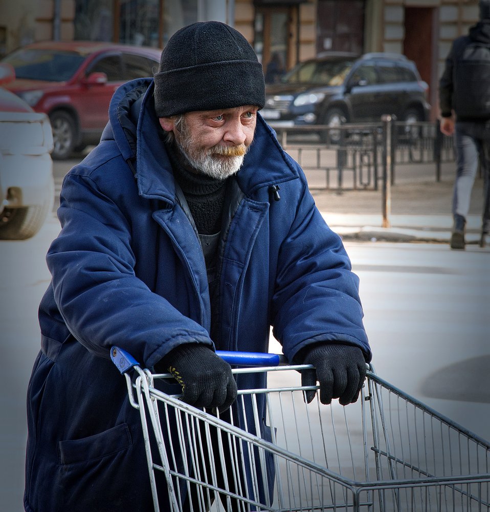 Уличный портрет.