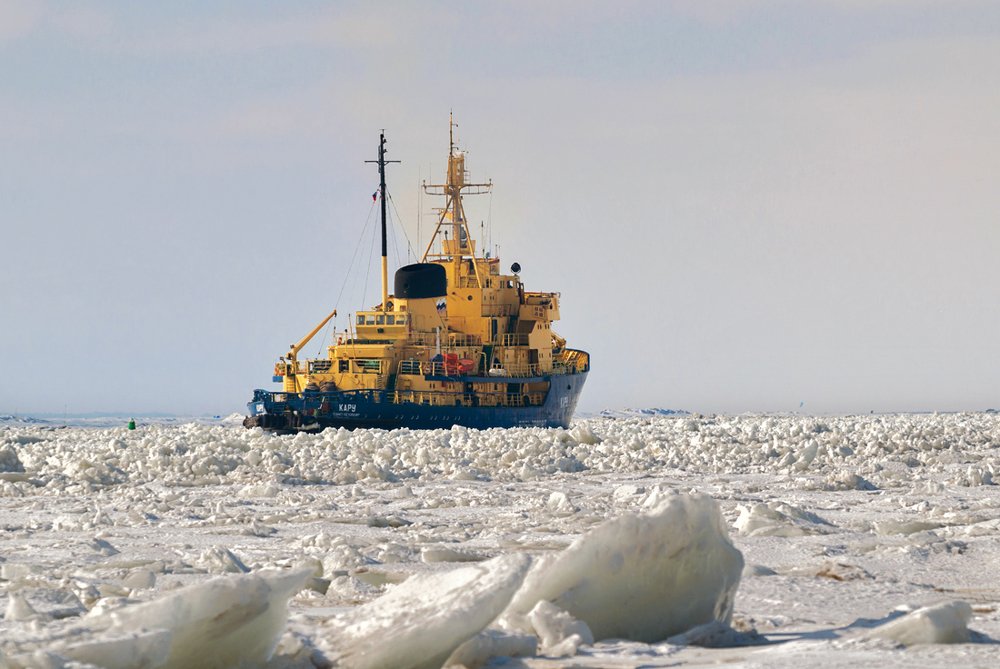 В белое безмолвье, уходя