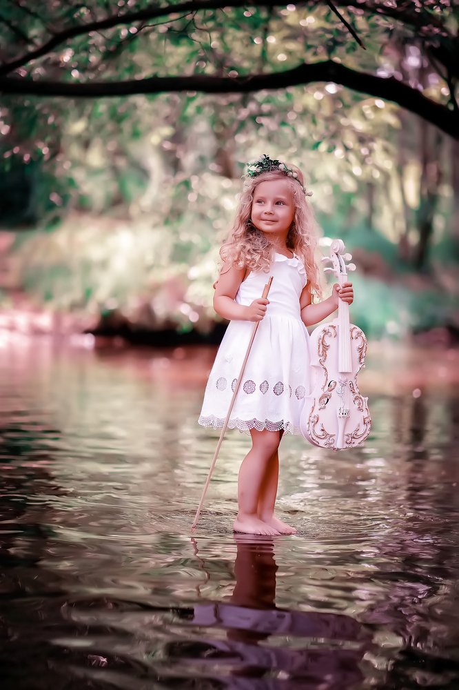 Девочка со скрипкой