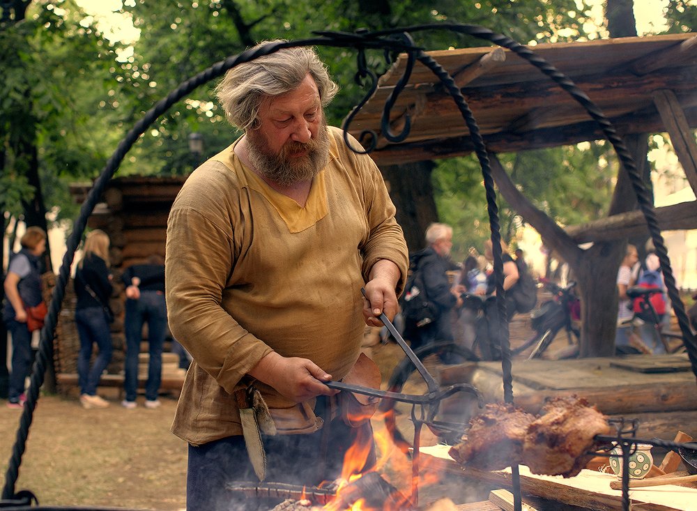 Готовим легкий завтрак :)