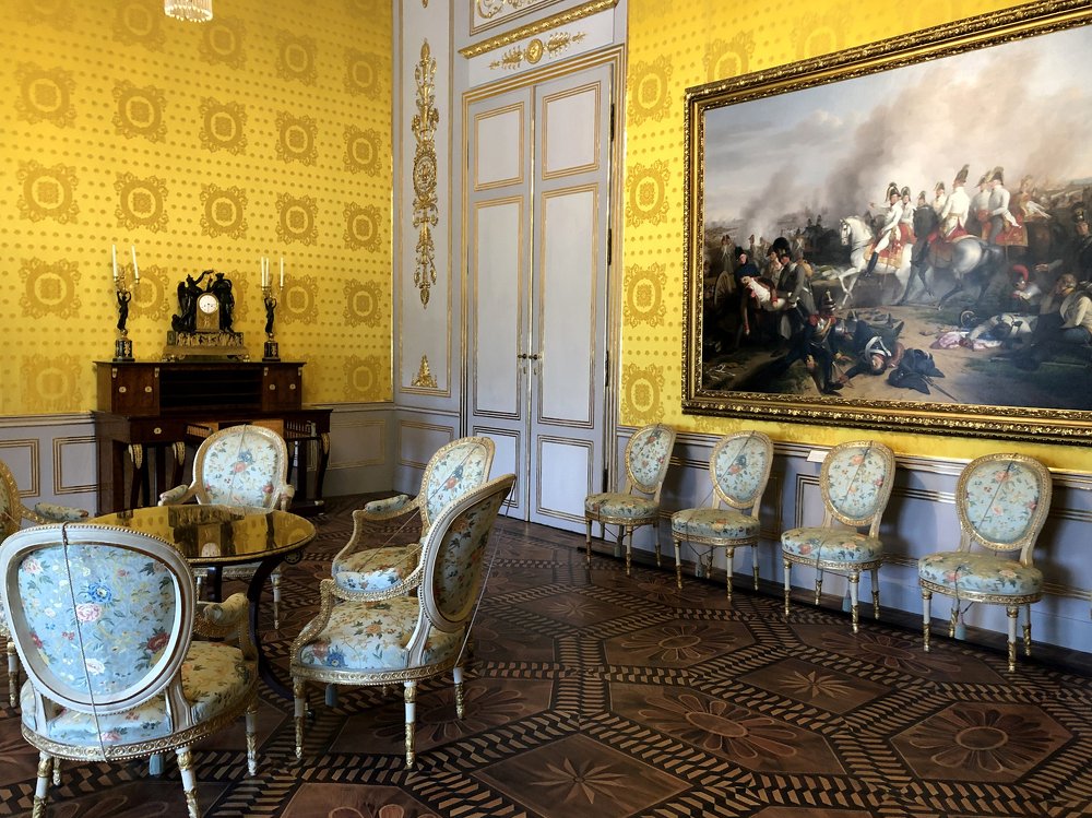 Yellow in  in interior