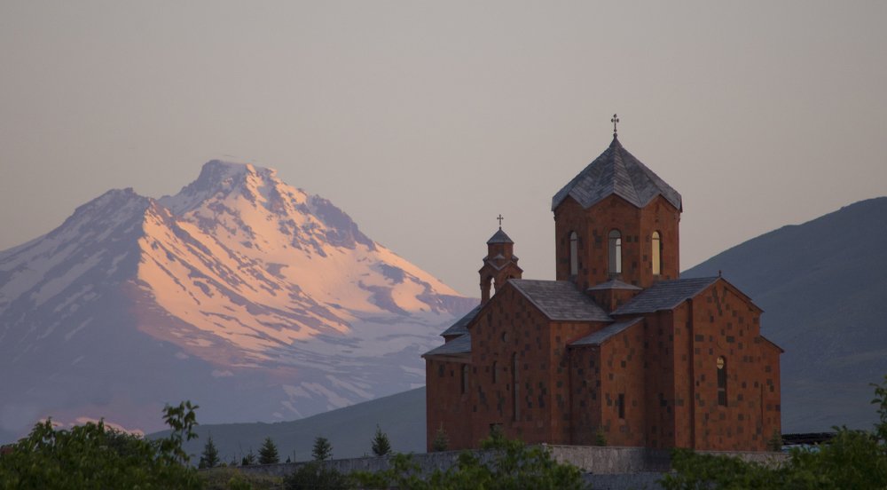 Арагац на рассвете
