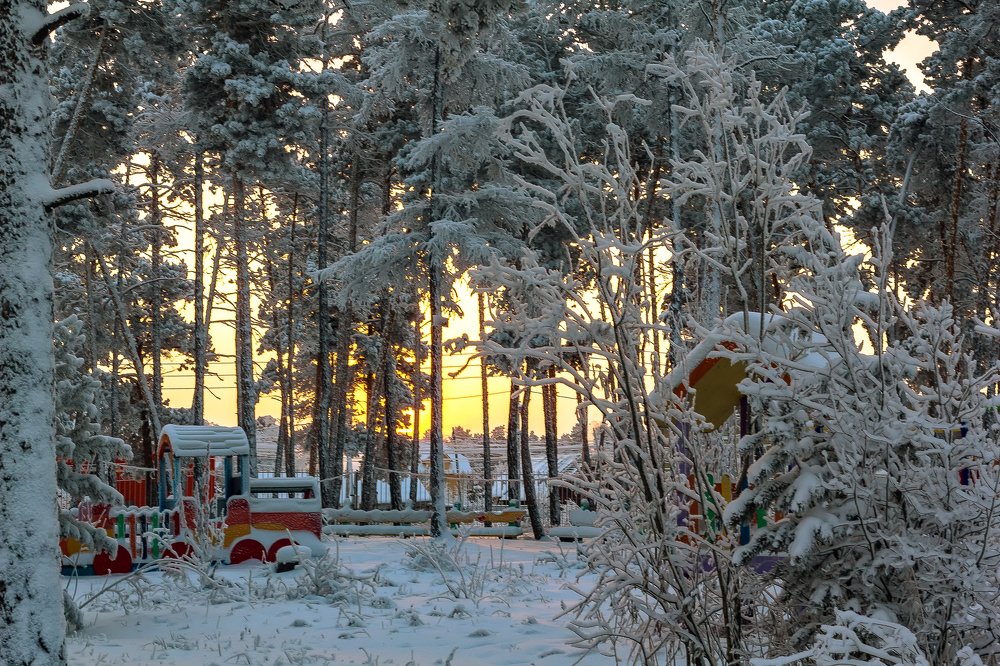 Холодное утро самого короткого зимнего дня.