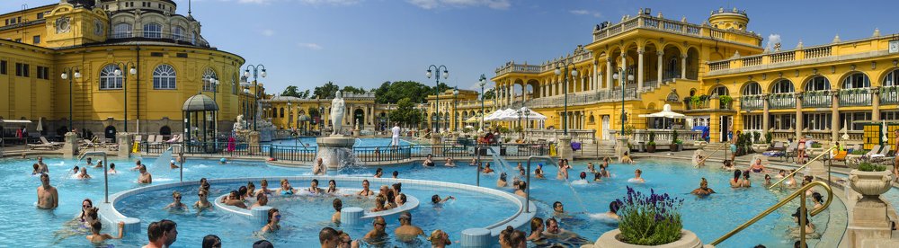 Термальные купальни Сечени, Будапешт, Венгрия