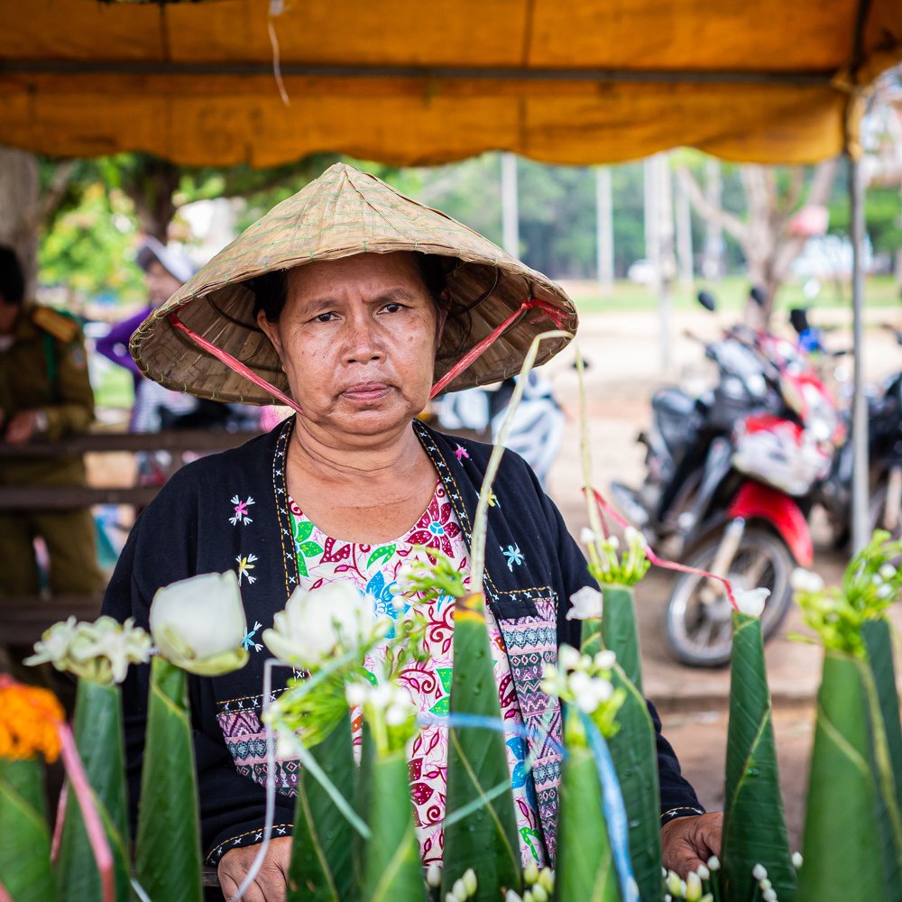 Lao people at work