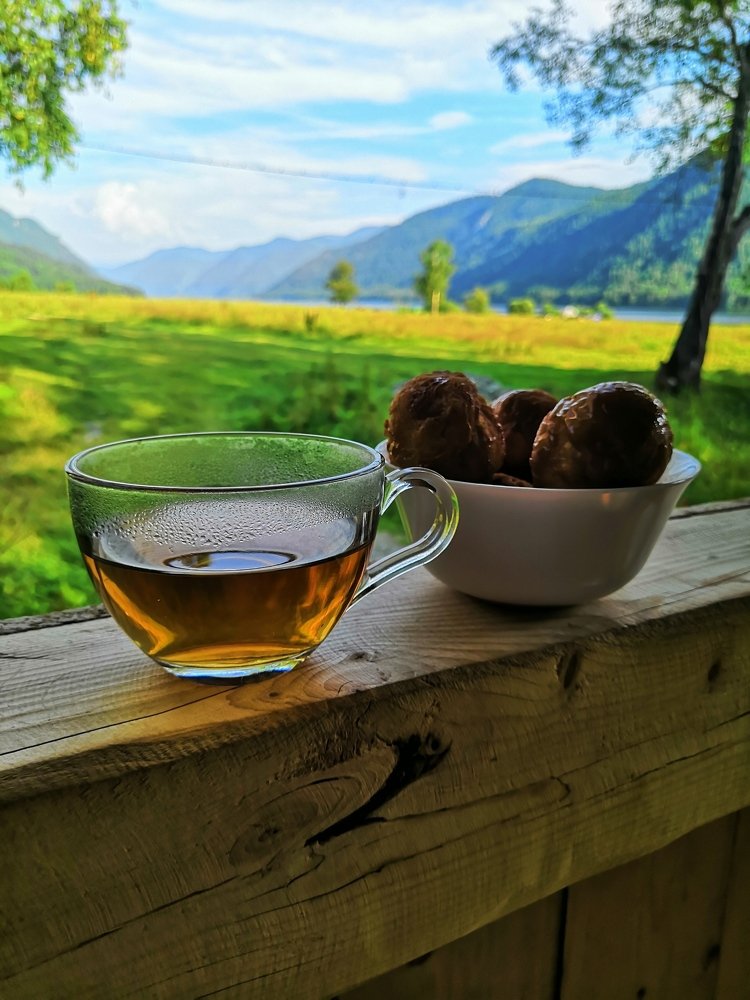 Чай с Телецким озером