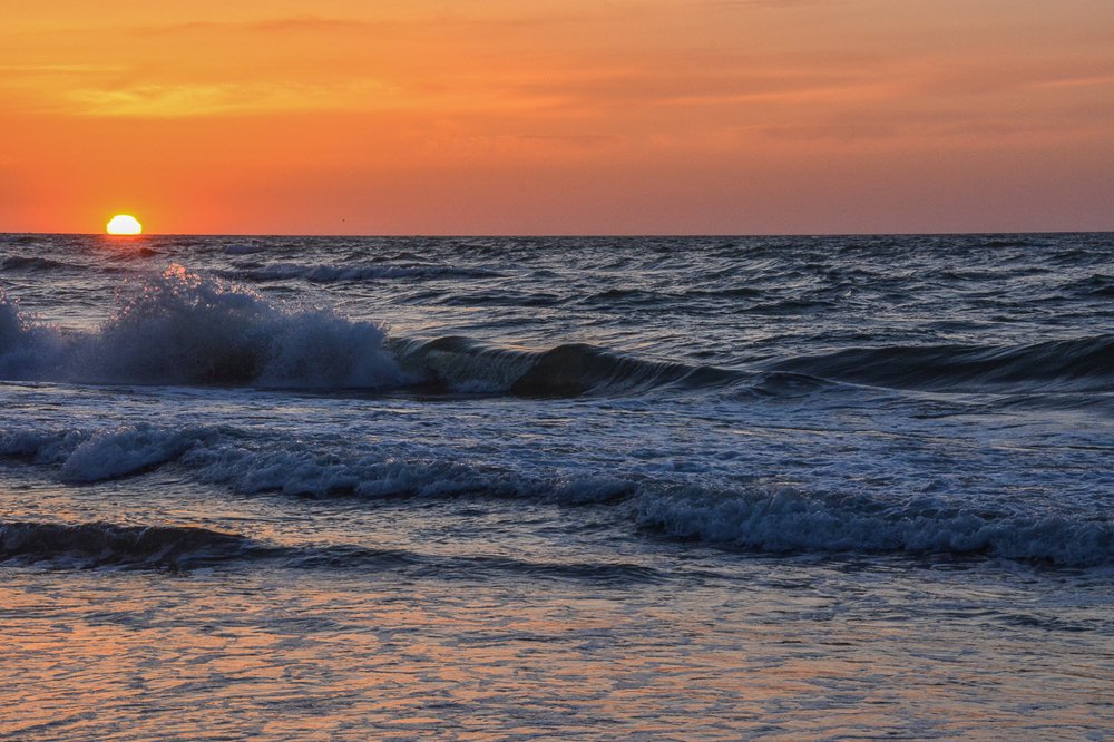 Закат на Балтике