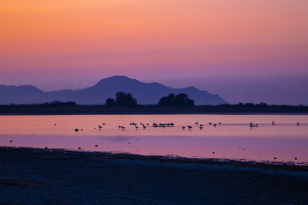 Закат на о.Кос