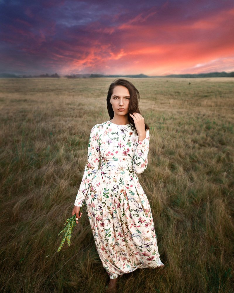 Волшебный вечер в поле