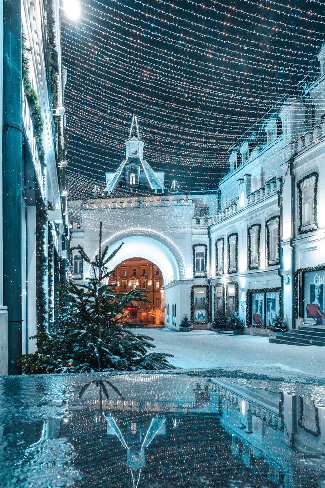 Snowy Moscow